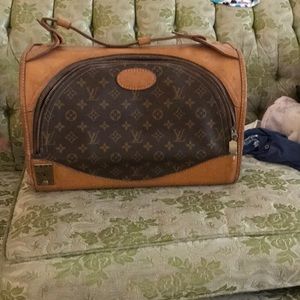 1970s Louis Vuitton dog carrier